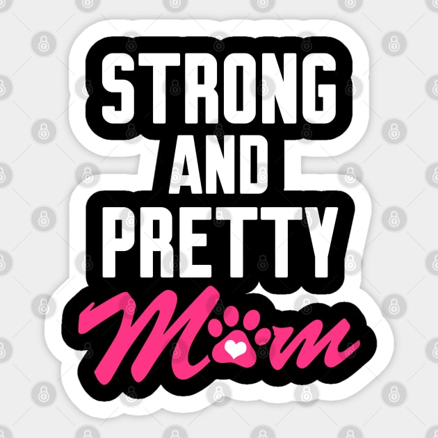 Strong and pretty Sticker by Work Memes